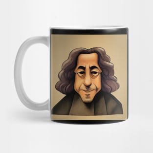 Baruch Spinoza Caricature Mug